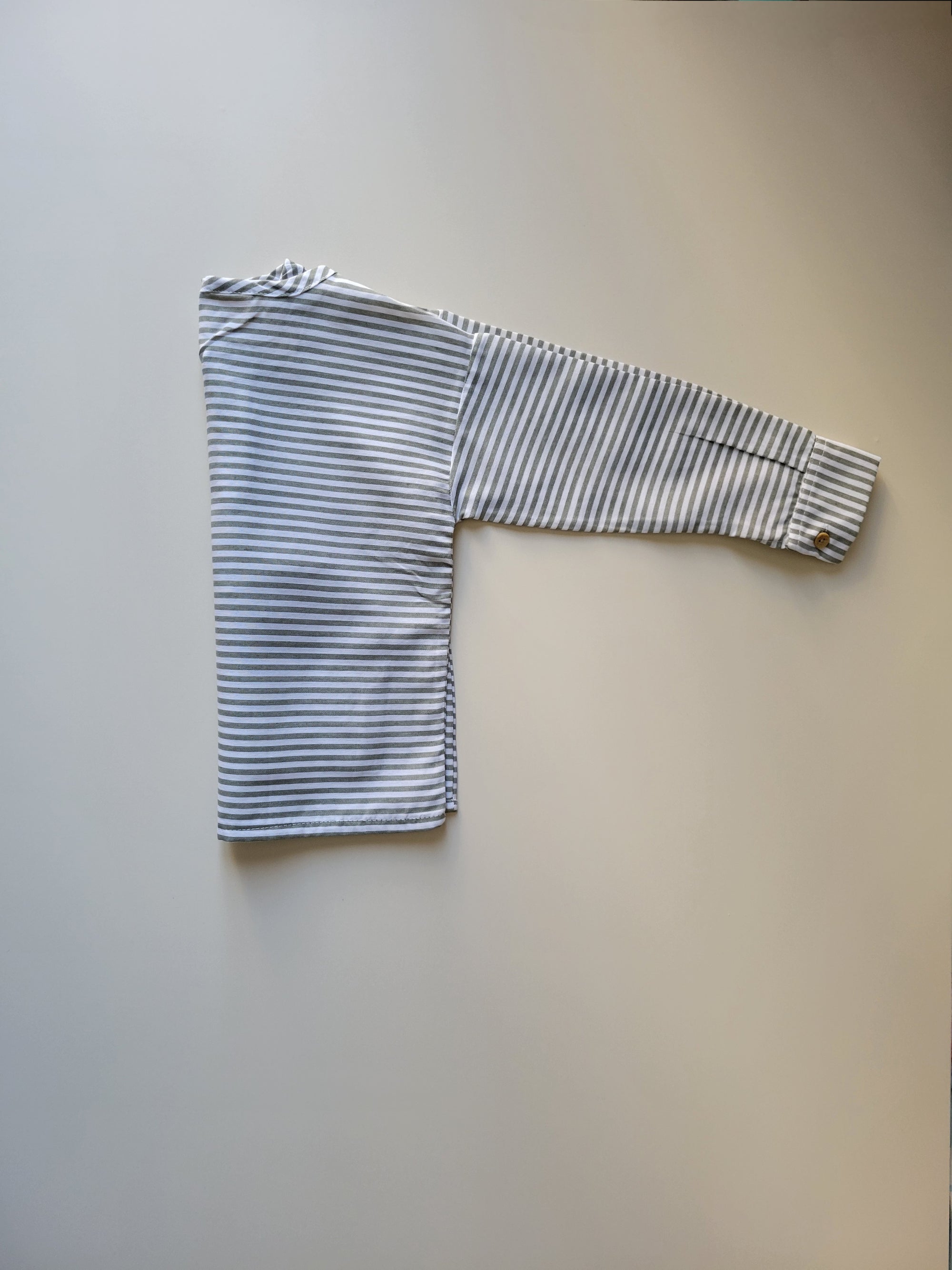 ENSEMBLE LÉGER RAYÉ &amp; GAZE DE COTON – 2 PIÈCES