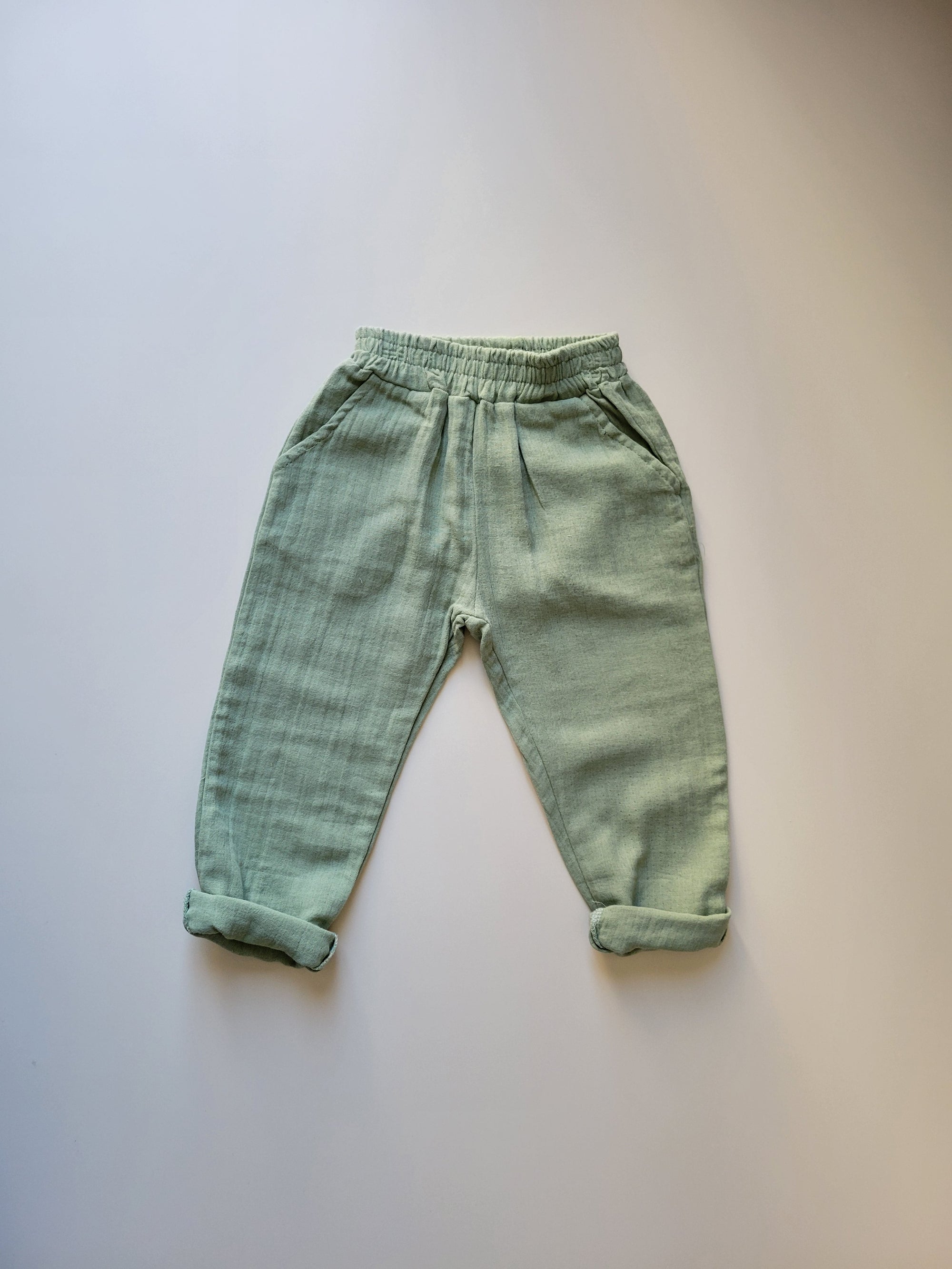 ENSEMBLE LÉGER RAYÉ &amp; GAZE DE COTON – 2 PIÈCES