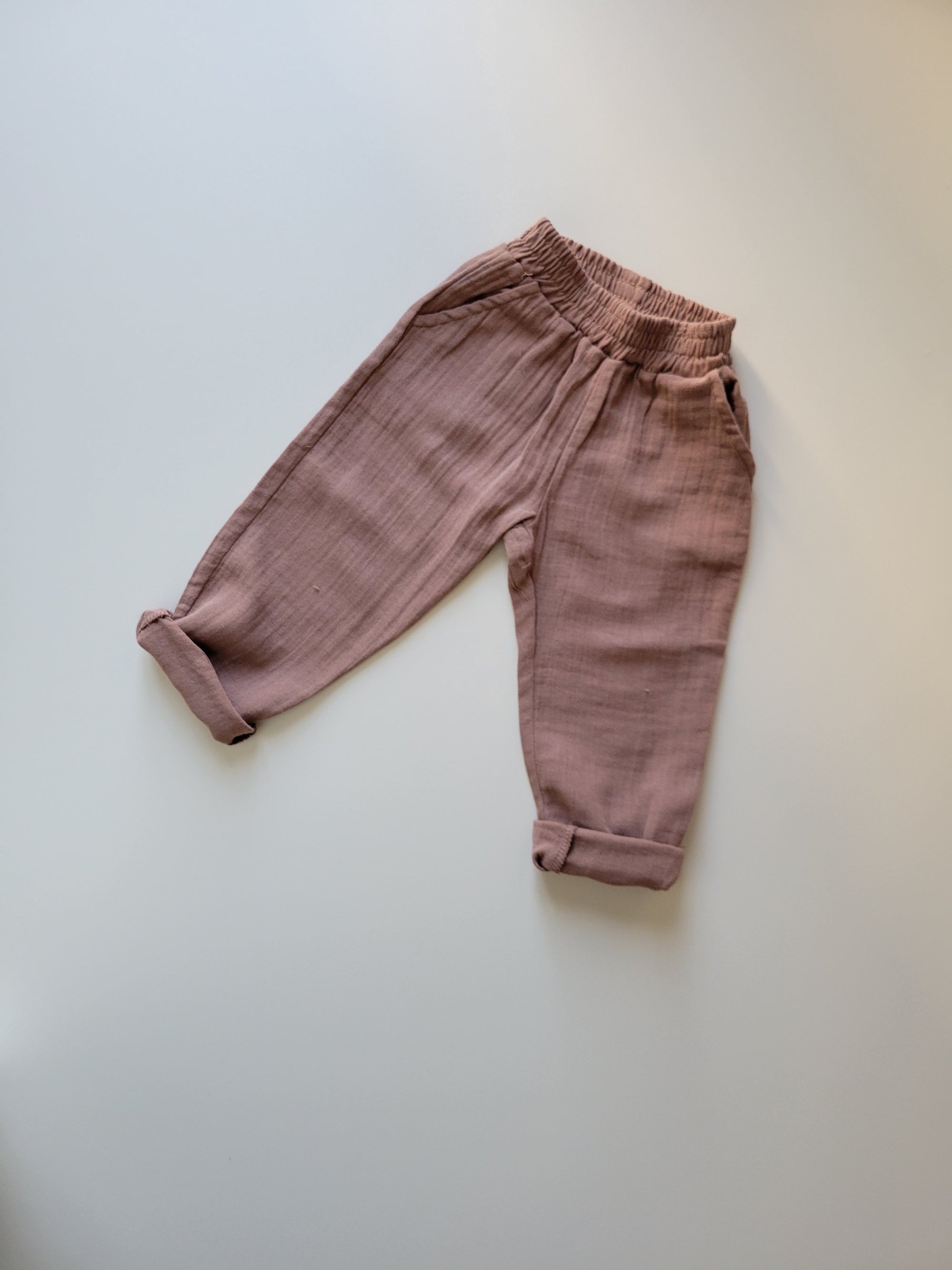 ENSEMBLE LÉGER RAYÉ &amp; GAZE DE COTON – 2 PIÈCES