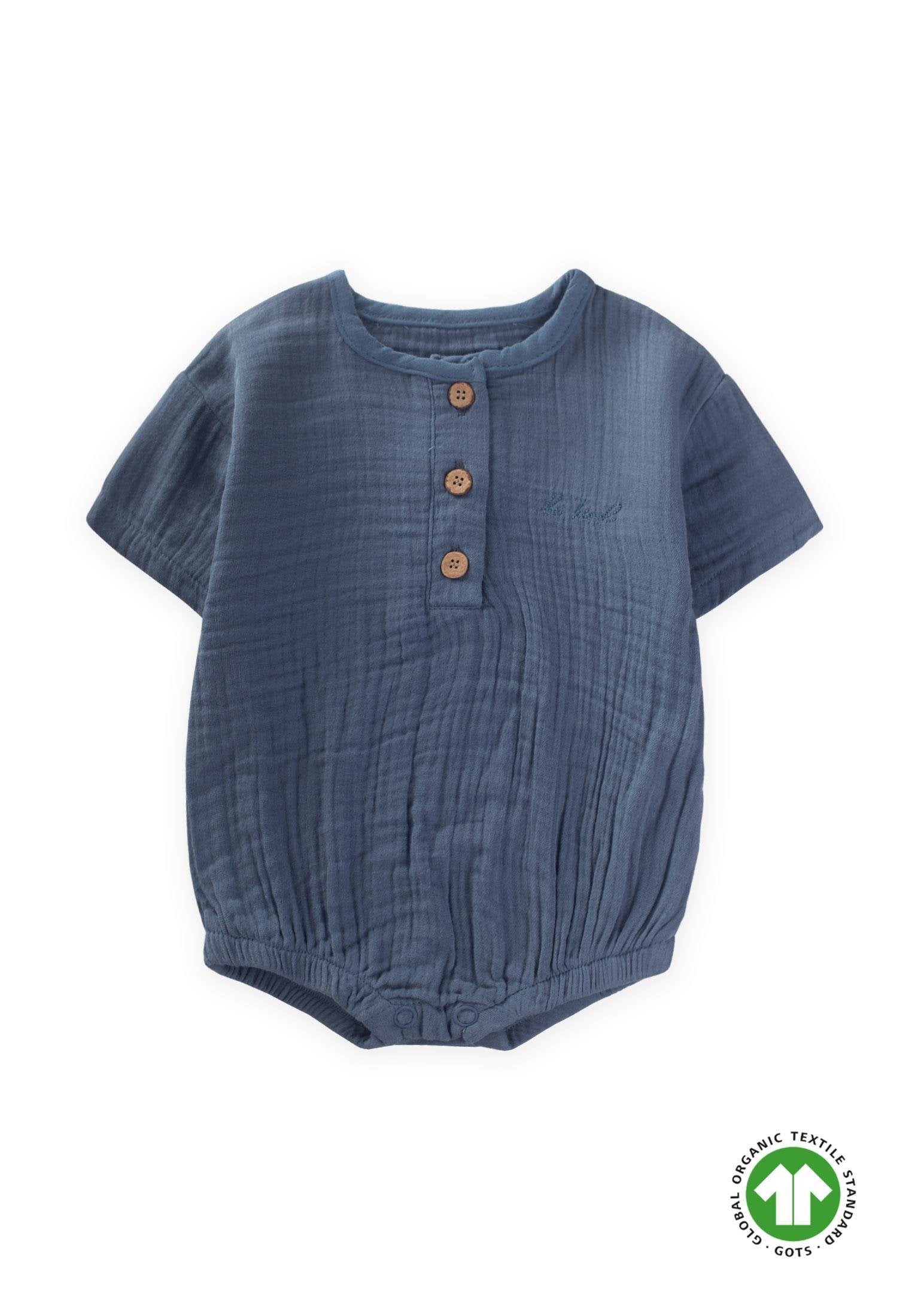 Body Blanc BABIDU Body Bébé 100% Coton Manches Courtes - Col Américain - Hypoallergénique - Unisexe Garçon/Fille - Fabriqué En Espagne Body Bebe 0-3 Mois