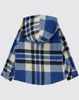 Chemise À Capuche À Carreaux Garçon