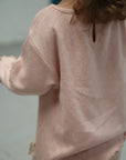 Pyjama Fille 2 Pièces en Coton Motif Cœur