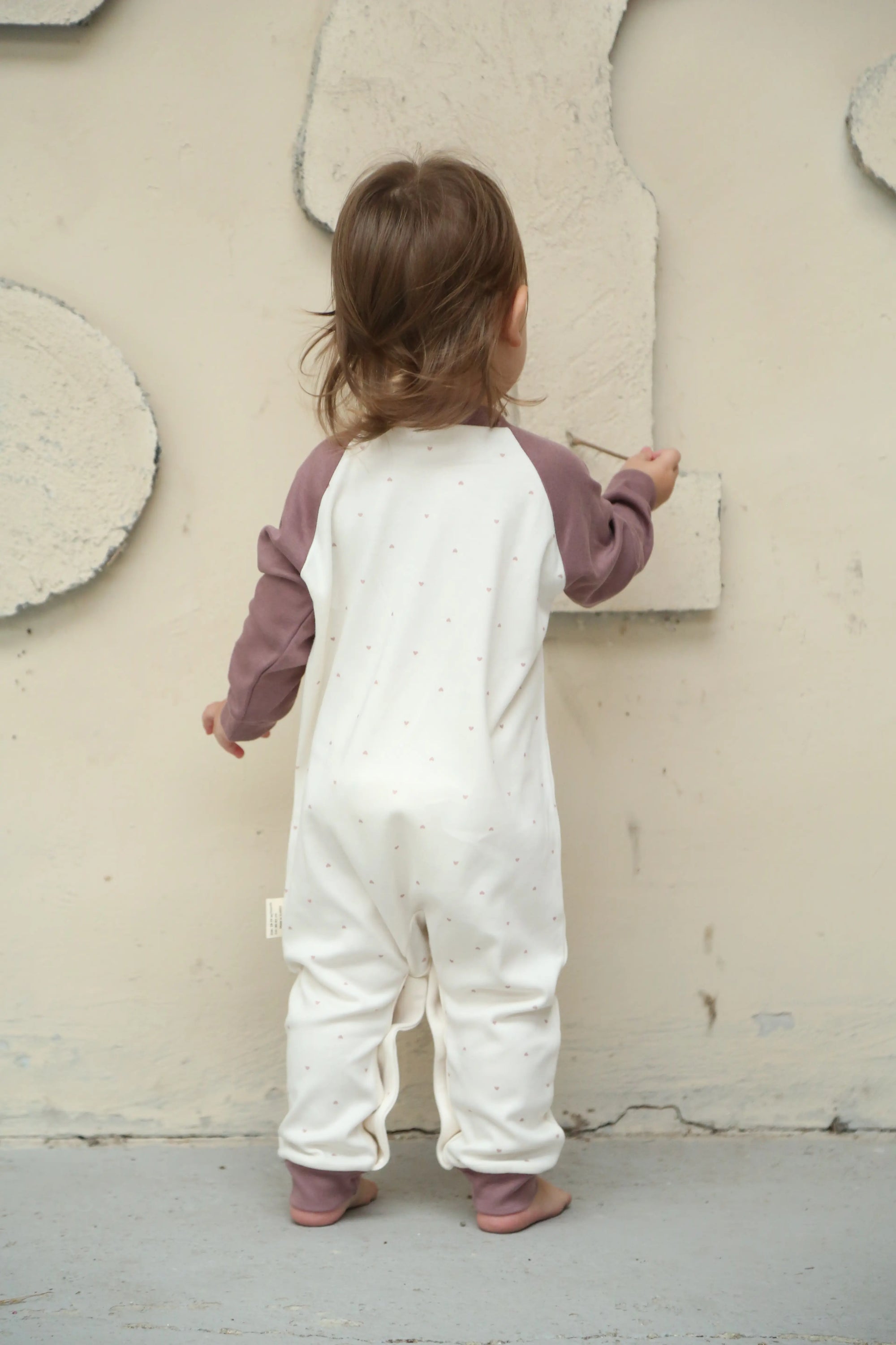 Grenouillère Bébé İmprimée en Coton
