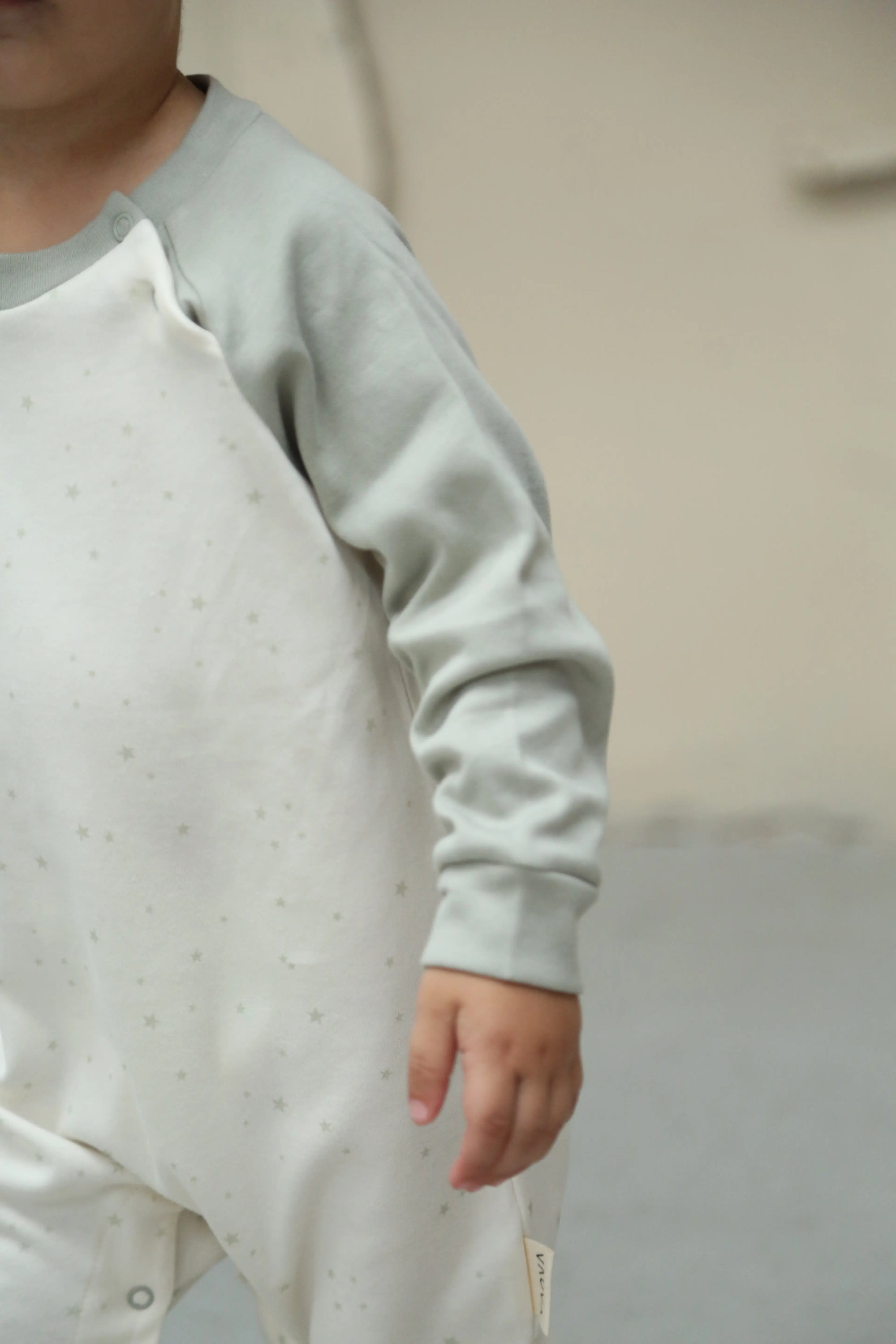 Grenouillère Bébé İmprimée en Coton