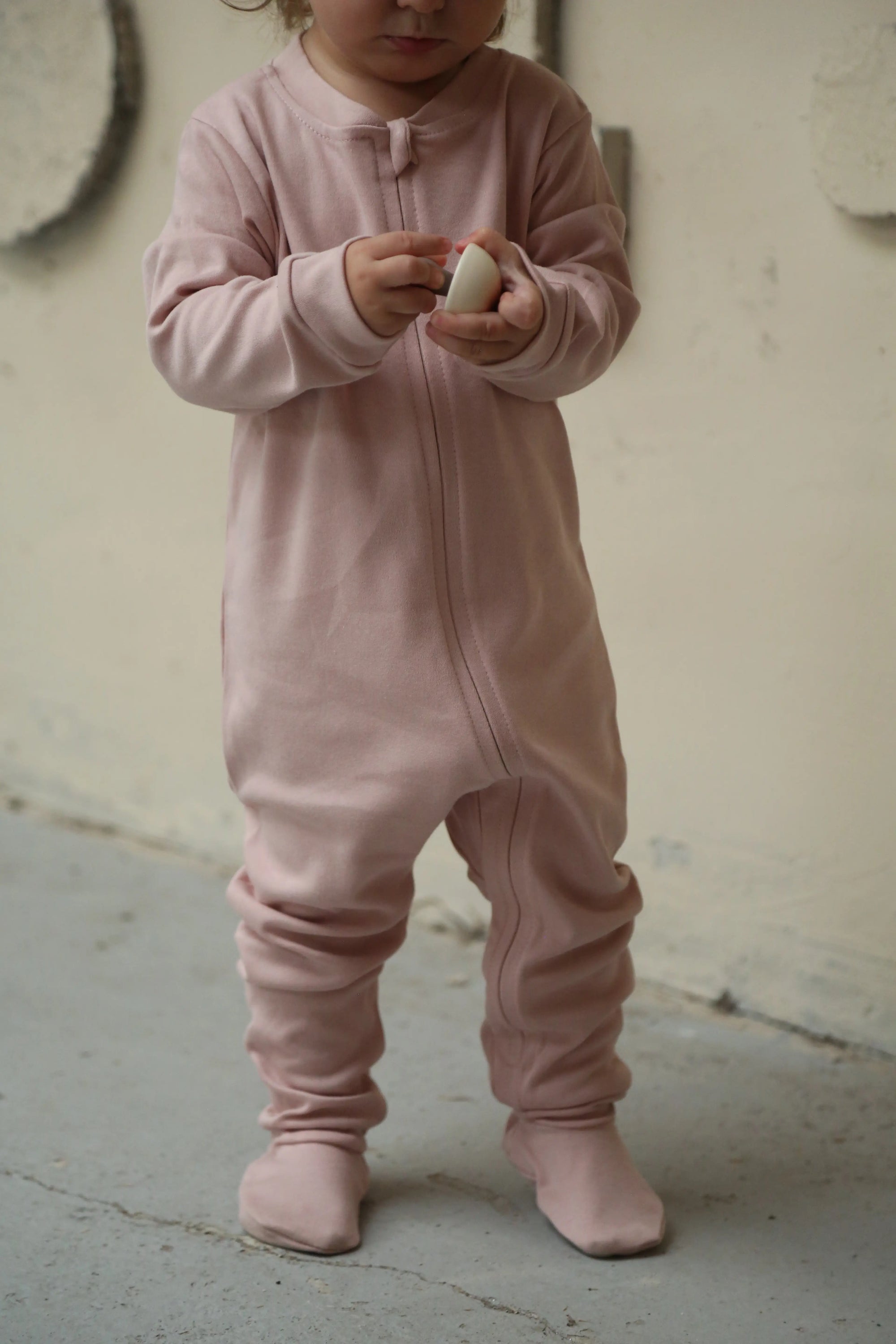 Grenouillère Bébé Zippée en Coton