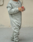 Grenouillère Bébé Zippée en Coton