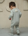 Grenouillère Bébé Zippée en Coton