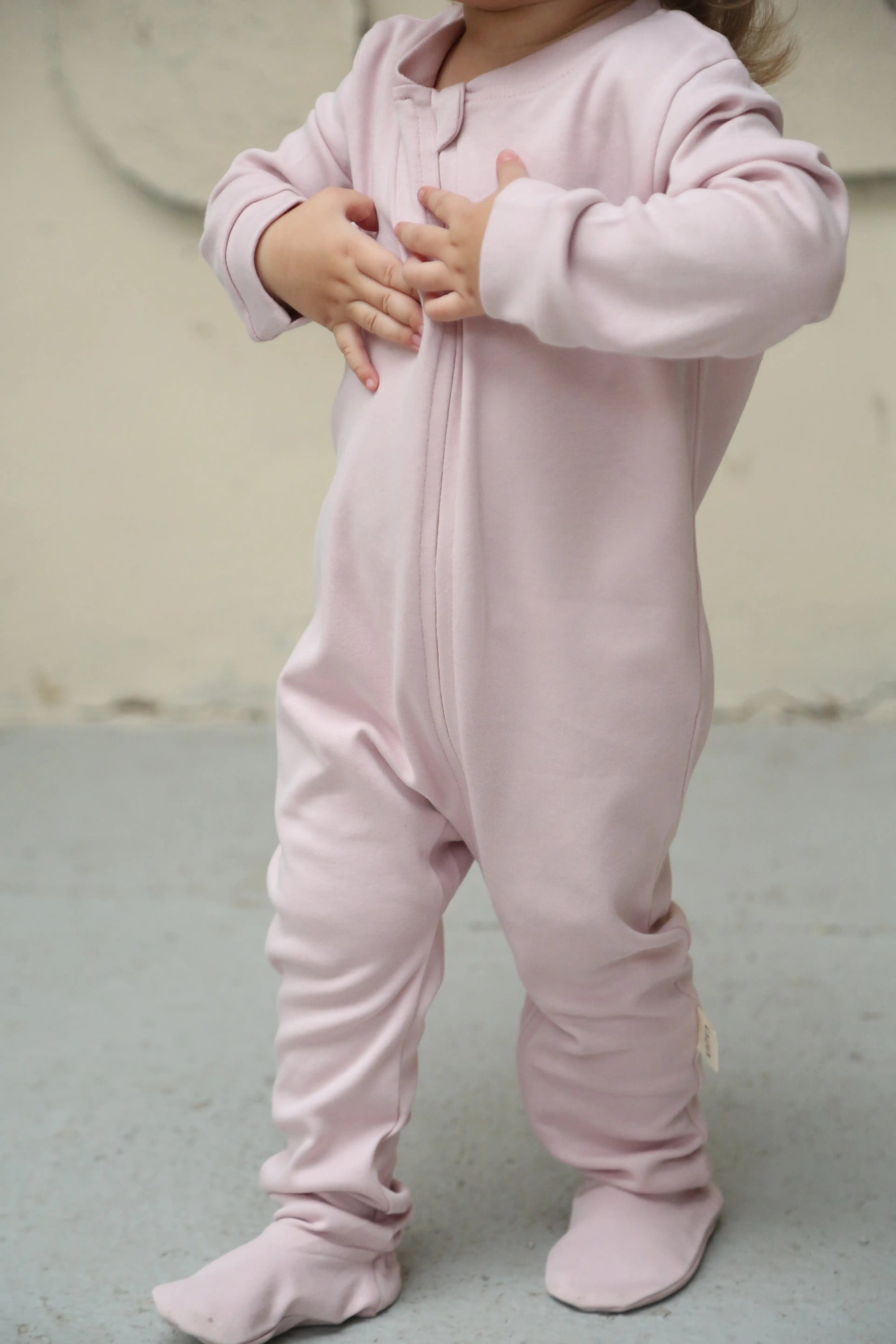 Grenouillère Bébé Zippée en Coton