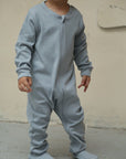 Grenouillère Bébé Zippée en Coton