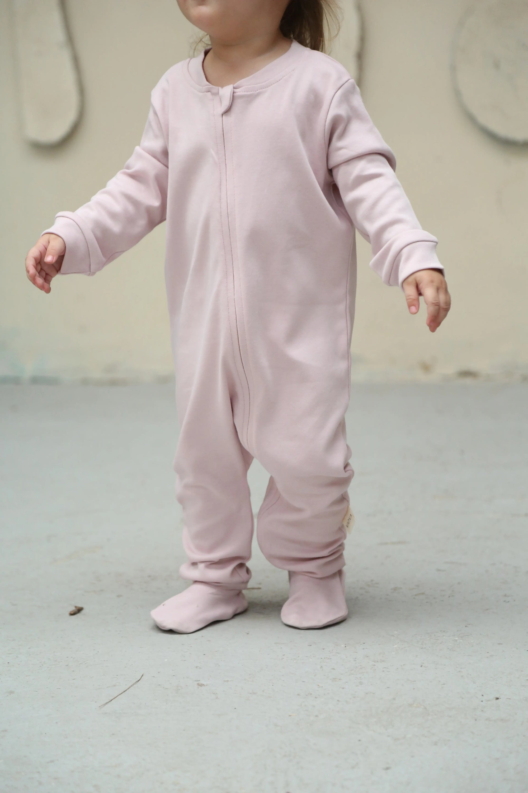 Grenouillère Bébé Zippée en Coton