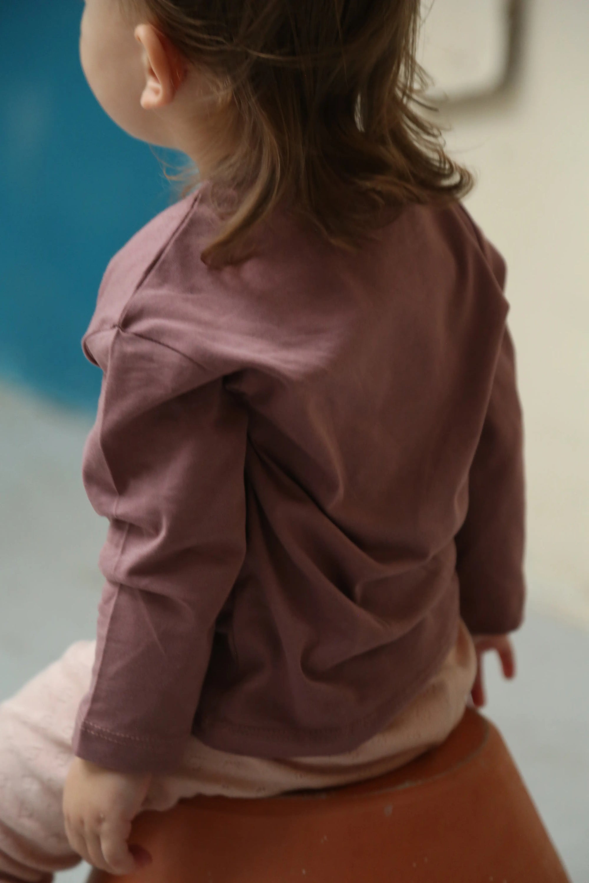 T-shirt à Manches Longues Enfant 100% Coton
