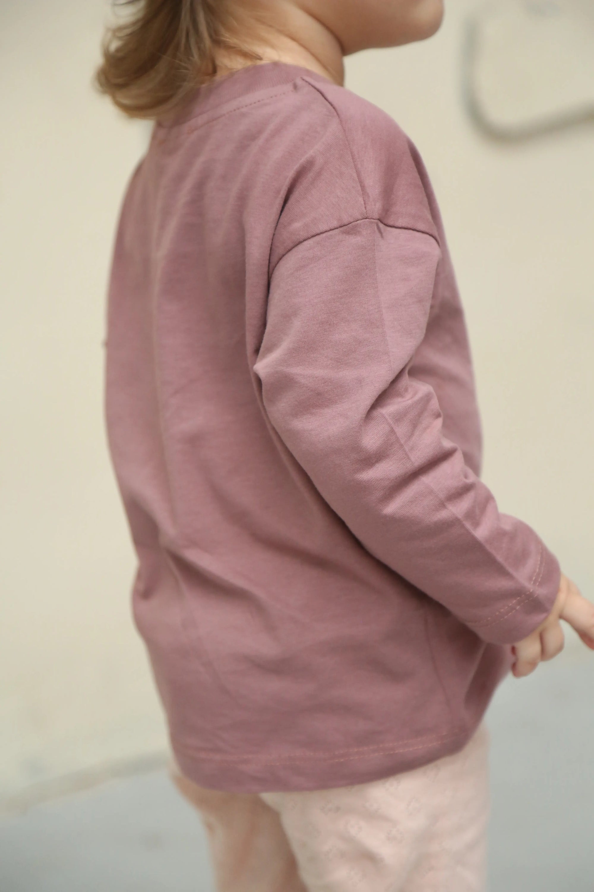 T-shirt à Manches Longues Enfant 100% Coton