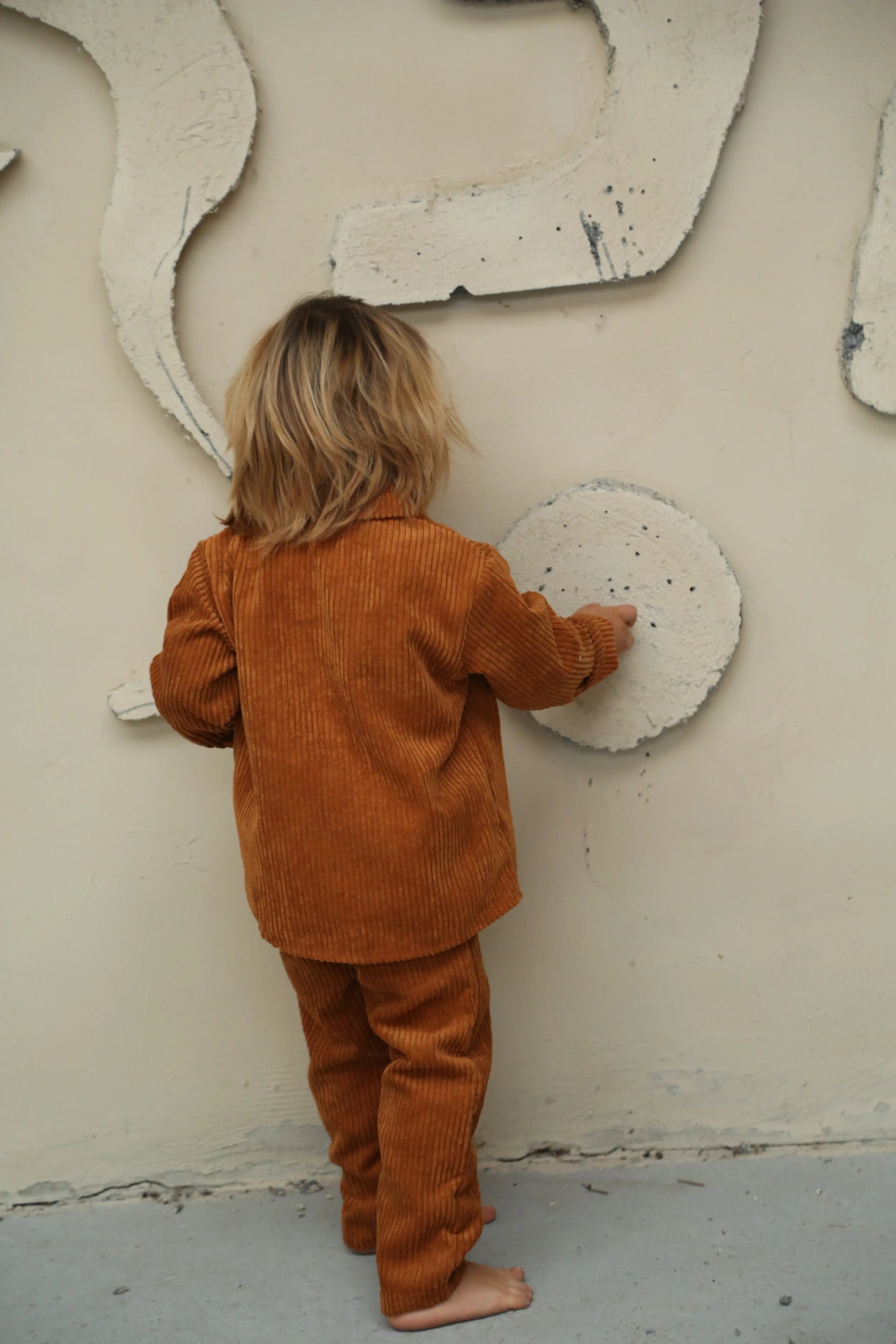 Ensemble Garçon 2 Pièces en Velours