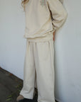 Sweat Fille en Coton avec Broderie