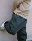 Pantalon Garçon en Gabardine