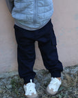 Pantalon Garçon en Molleton avec Poche