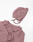 Grenouillère Bébé Fille avec Chapeau