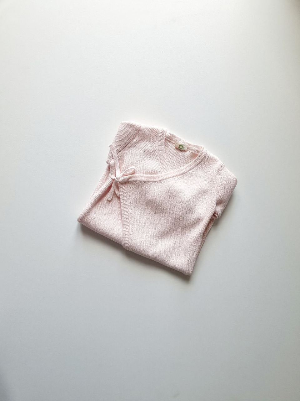 Combinaison Bébé Cache-Cœur En Maille