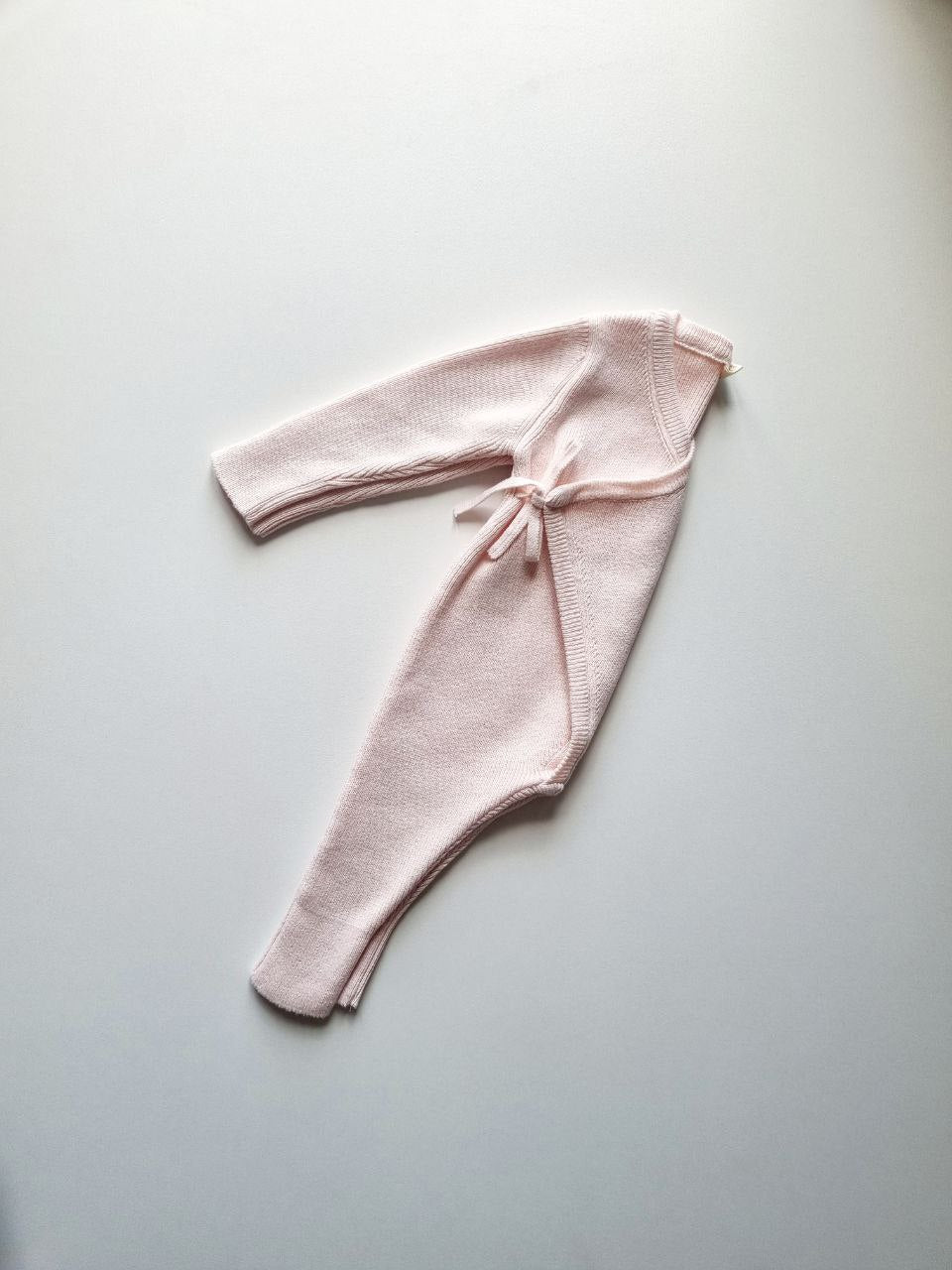 Combinaison Bébé Cache-Cœur En Maille
