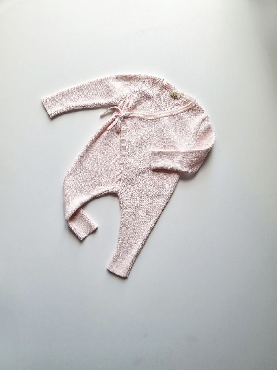 Combinaison Bébé Cache-Cœur En Maille