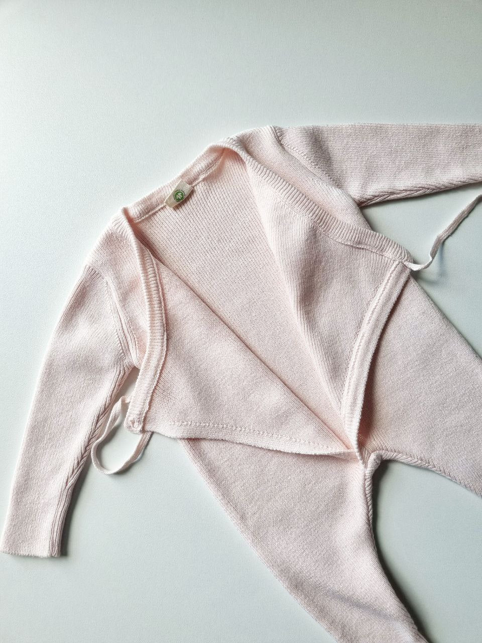 Combinaison Bébé Cache-Cœur En Maille