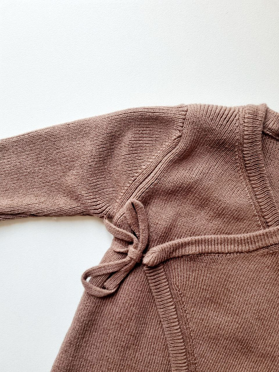 Combinaison Bébé Cache-Cœur En Maille