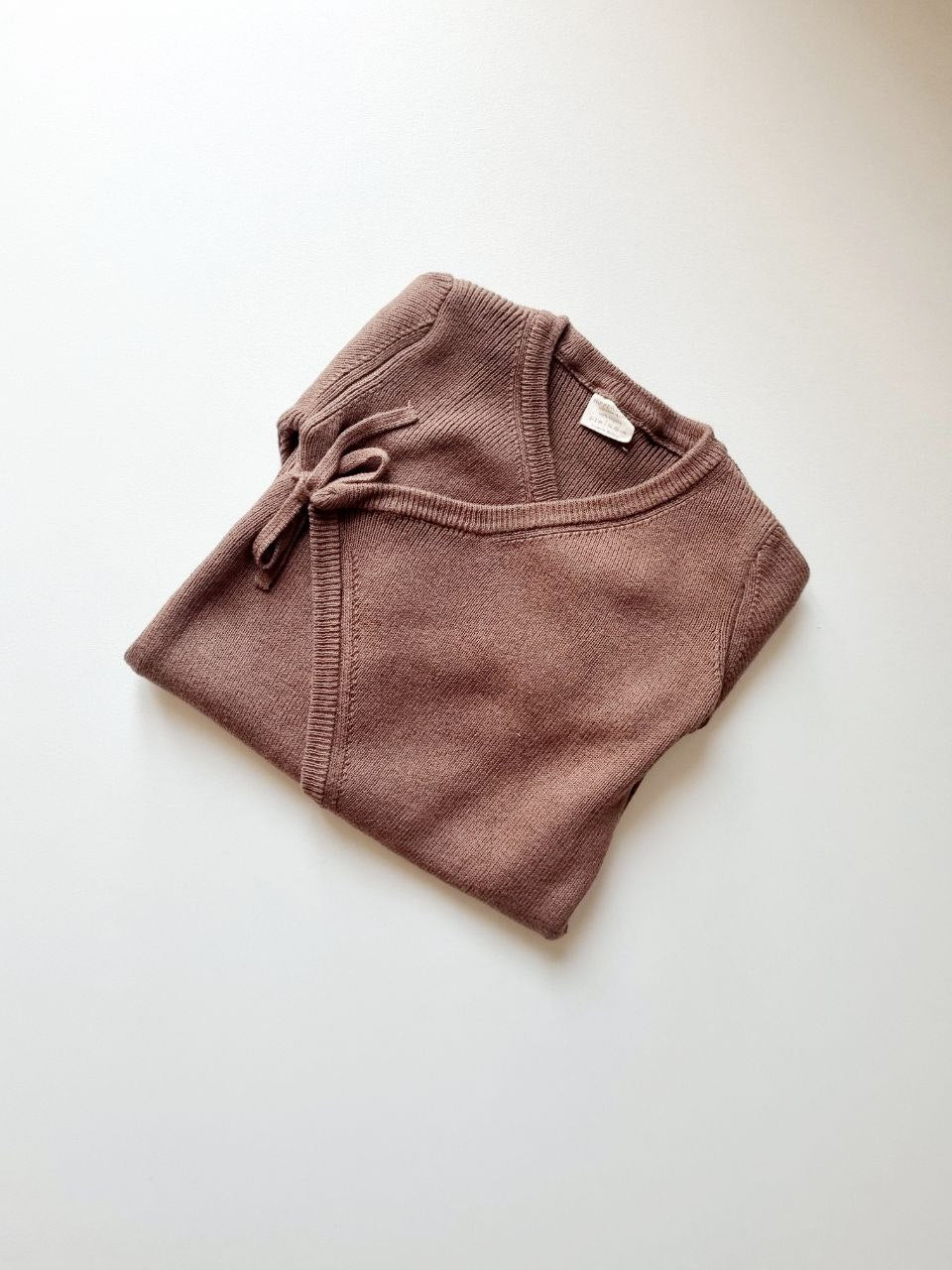 Combinaison Bébé Cache-Cœur En Maille