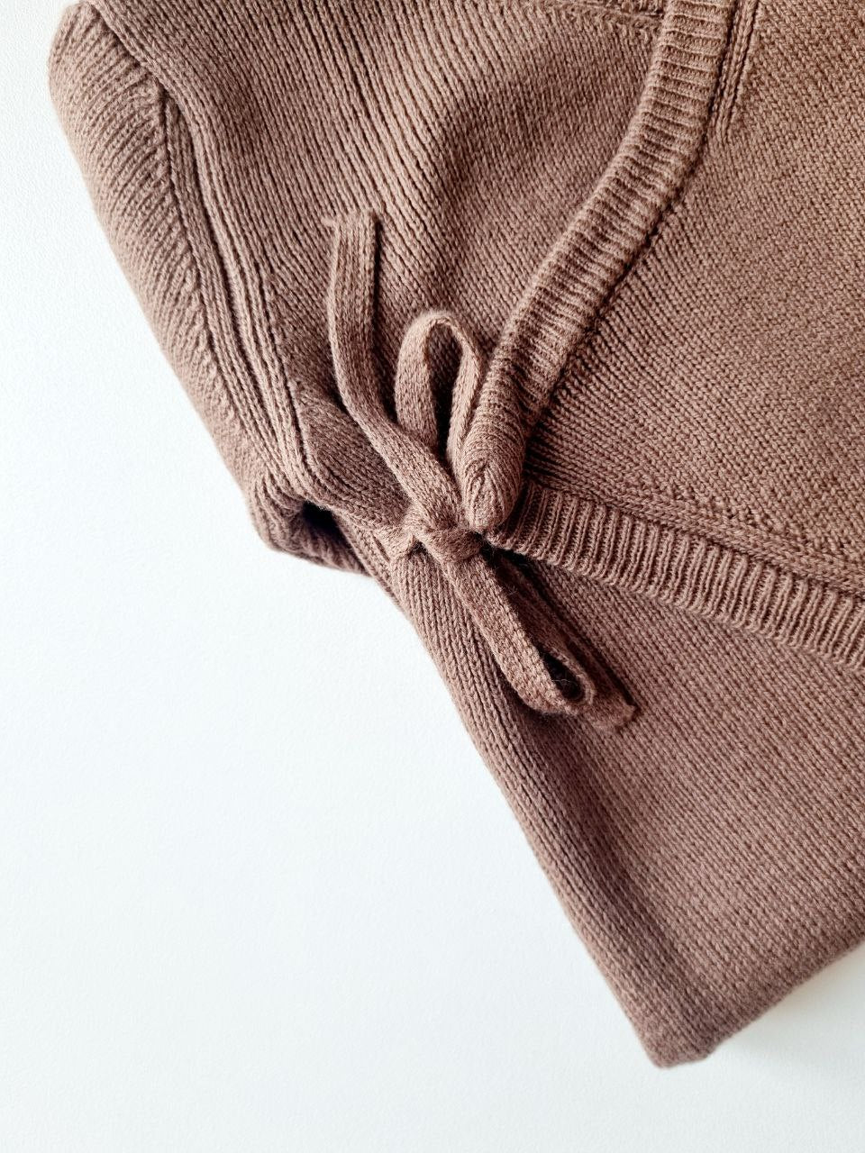 Combinaison Bébé Cache-Cœur En Maille
