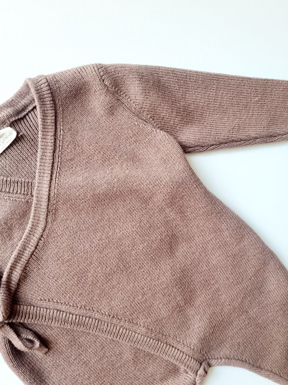 Combinaison Bébé Cache-Cœur En Maille